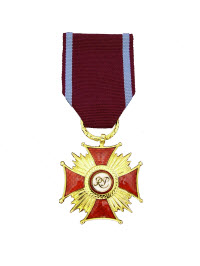 Gold Cross of Merit from The Republic of Poland